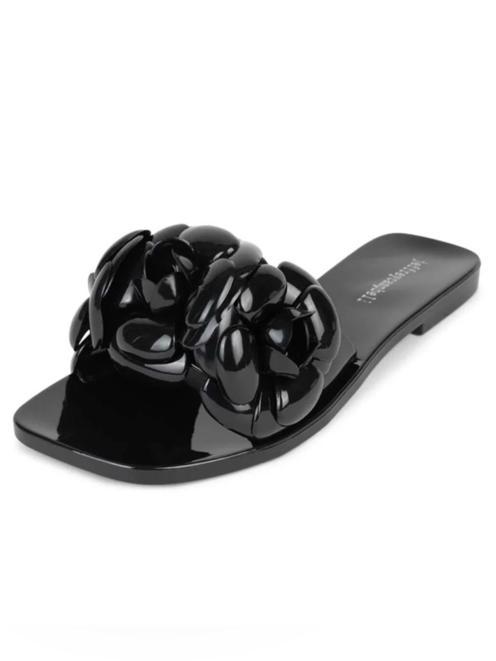 Jeffrey Campbell black‎ FLORALEE sandals size 7 NWT